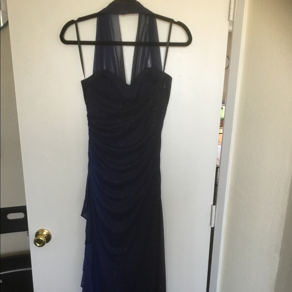 Dark blue dress Blondie Nites By Stacy ...